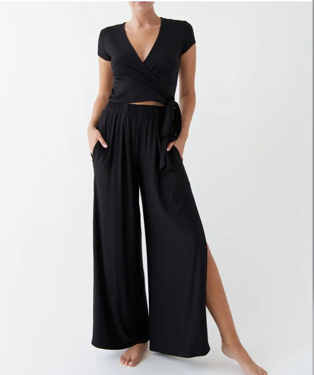 dress pants with slits on side Side Slit Pants